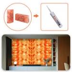 Salt Adhesive: The Perfect Bonding Agent for a Himalayan Salt Wall