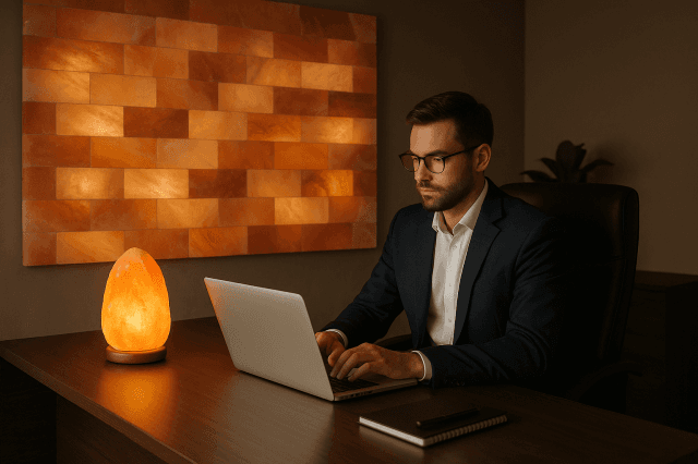 2025 Office Trends: Himalayan Salt Bricks for Wall Designs Are the New Statement Piece